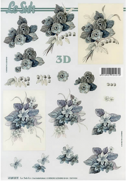3D Schneidebogen Kondolenz, Blumen